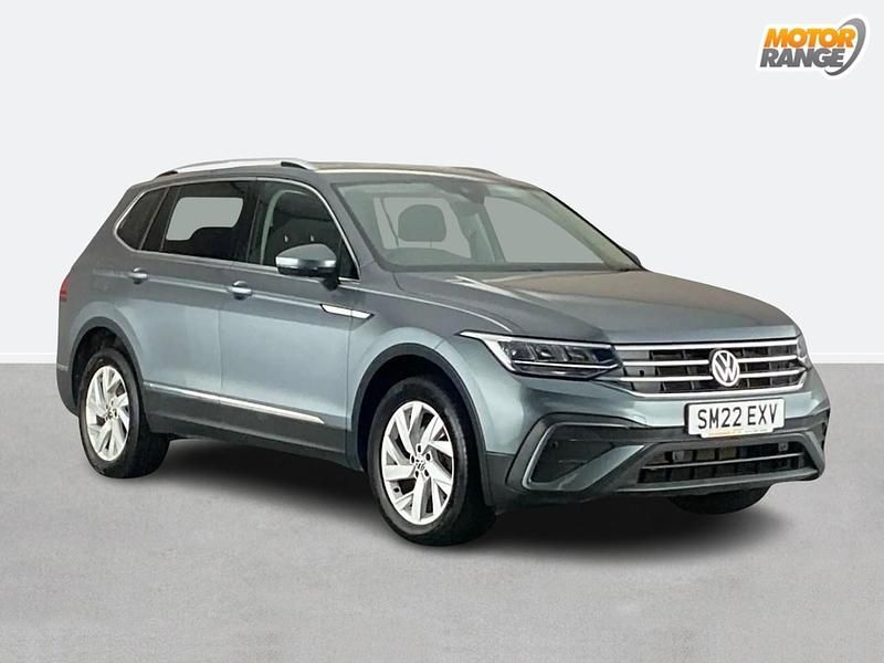 Grey Used 2022 VW Tiguan Allspace Life SUV | £17,795 (Good price) - Image 1/4