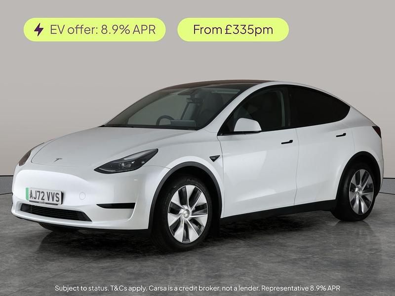 White Used 2022 Tesla Model Y RWD SUV | £22,303 (Fair price) - Image 1/2