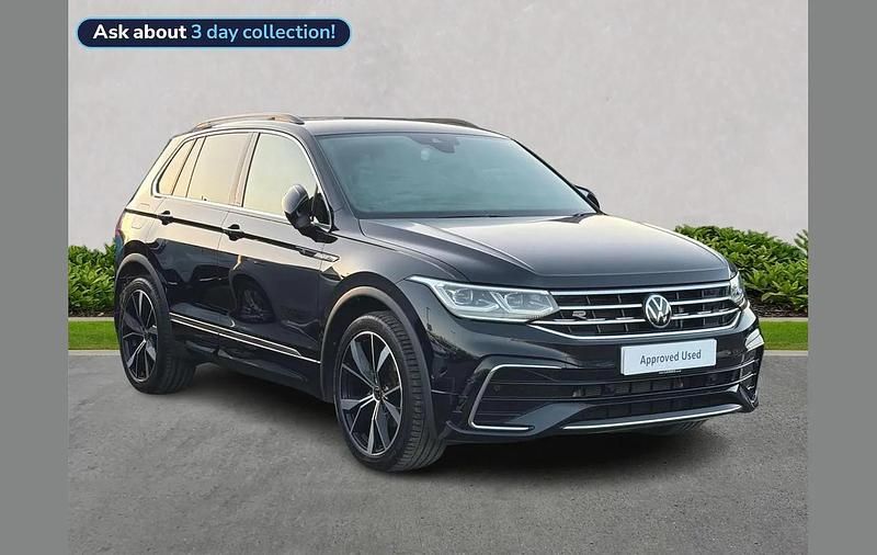 Used VW Tiguan R-line 150 HP (110 kW) 2023 Black SUV