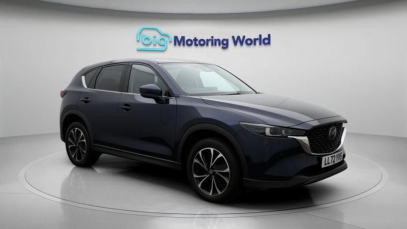 Blue Used 2022 Mazda CX-5 Edition SUV | £22,500 (Fair price) - Image 1/4