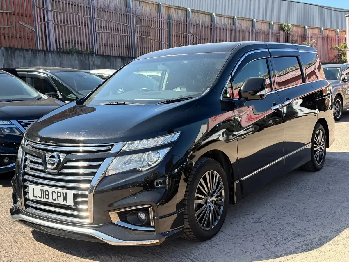 Used Nissan Elgrand 2018 Black MPV