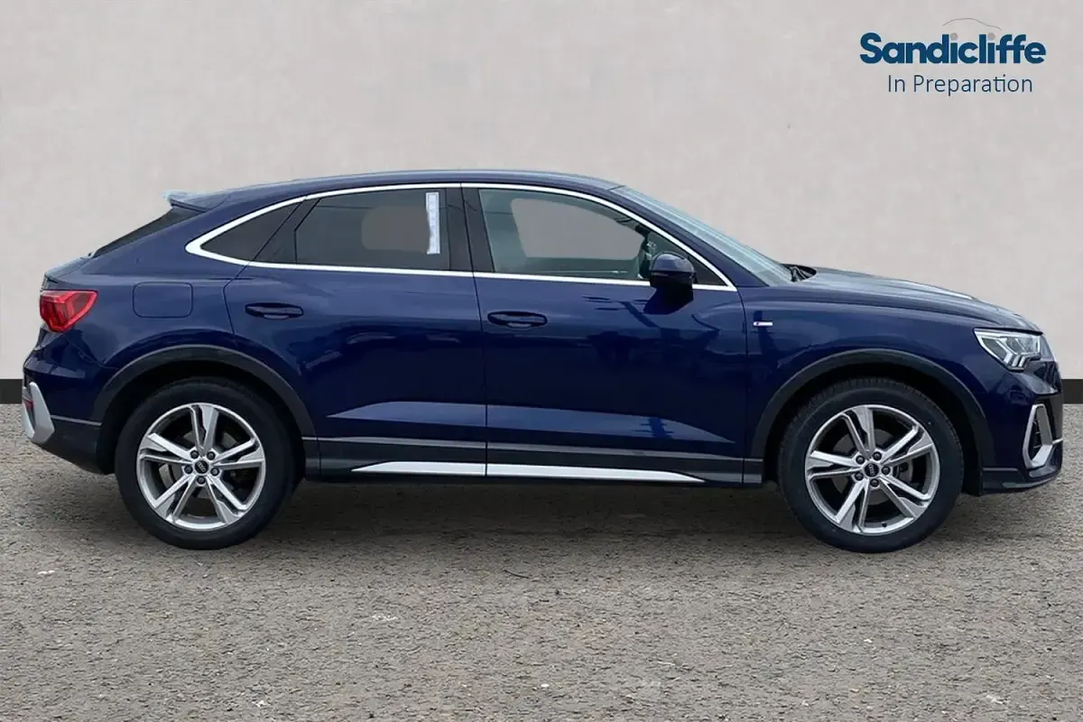 Used Audi Q3 S-Line 150 HP (110 kW) 2023 Blue SUV