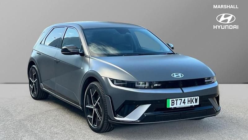 Grey Used 2024 Hyundai Ioniq 6 N Line Sedan | £34,547 (A bit pricey) - Image 1/4