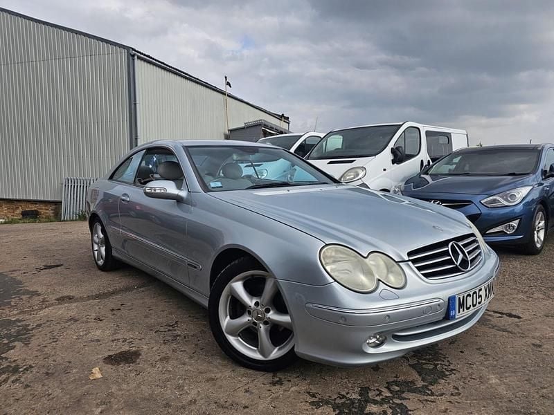 Silver Used 2005 Mercedes CLK200 Avantgarde Coupe | £995 (Super price) - Image 1/4