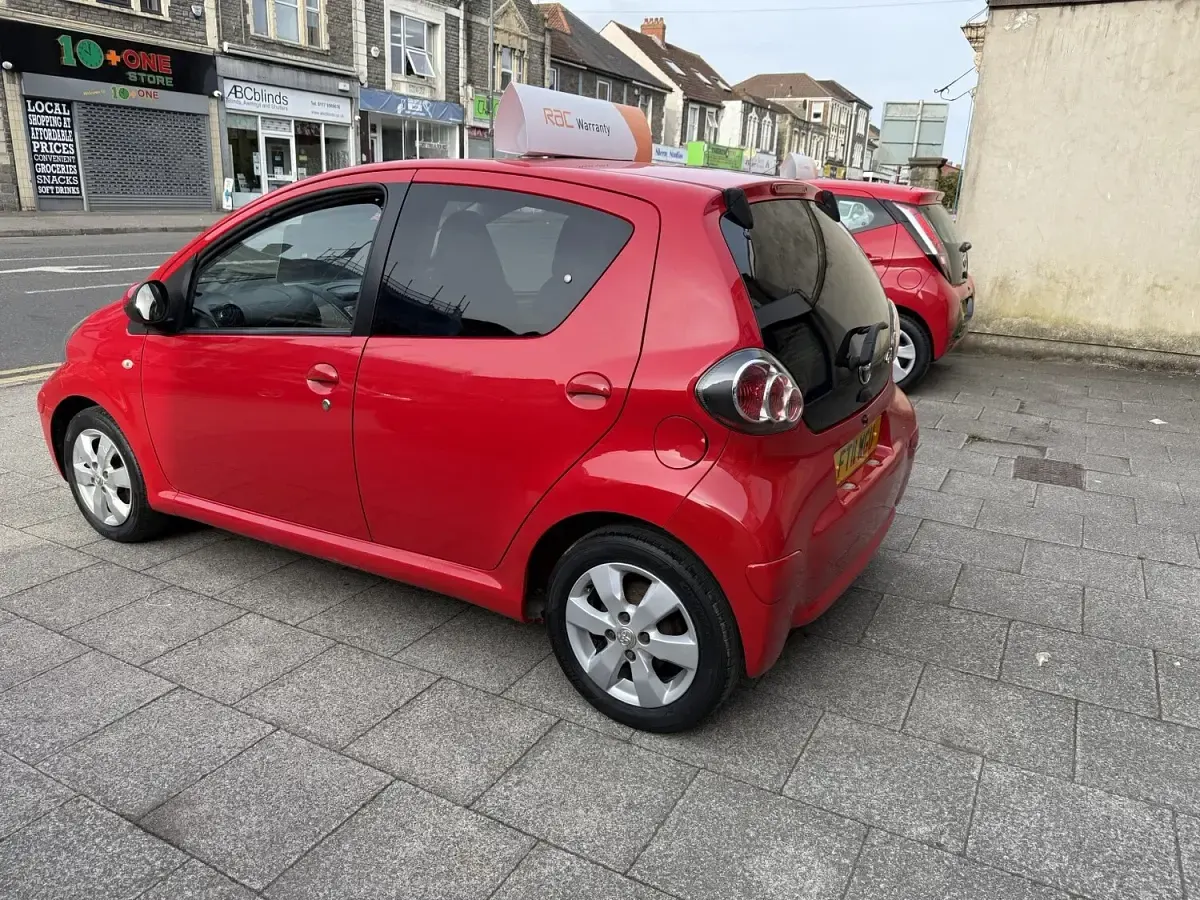 Used Toyota Aygo 2011 Red Hatchback