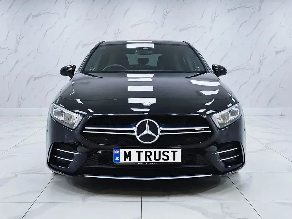 Used Mercedes A35 AMG Executive 306 HP (225 kW) 2020 Black Hatchback