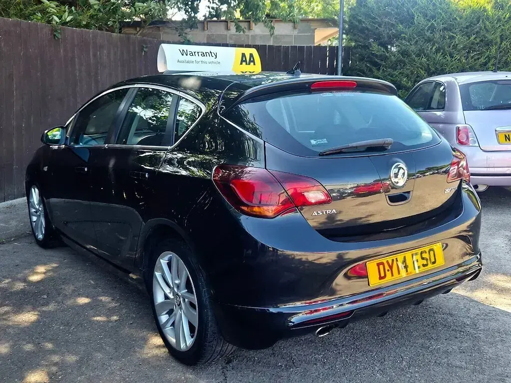 Used Vauxhall Astra 2014 Black Hatchback