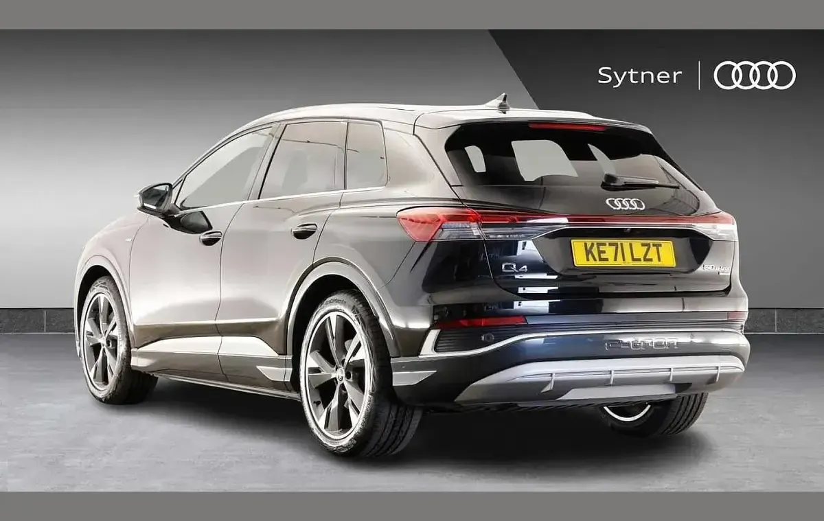 Used Audi Q4 e-tron S-Line 219 kW (299 HP) 2021 Black SUV