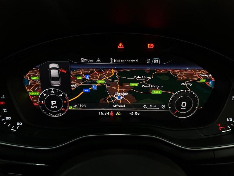 Used Audi A4 Black Edition 190 HP (139 kW) 2019 Black Sedan