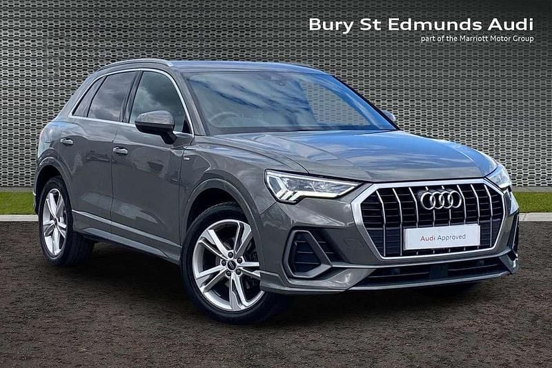 Grey Used 2023 Audi Q3 S-Line SUV | £27,000 (Good price) - Image 1/4
