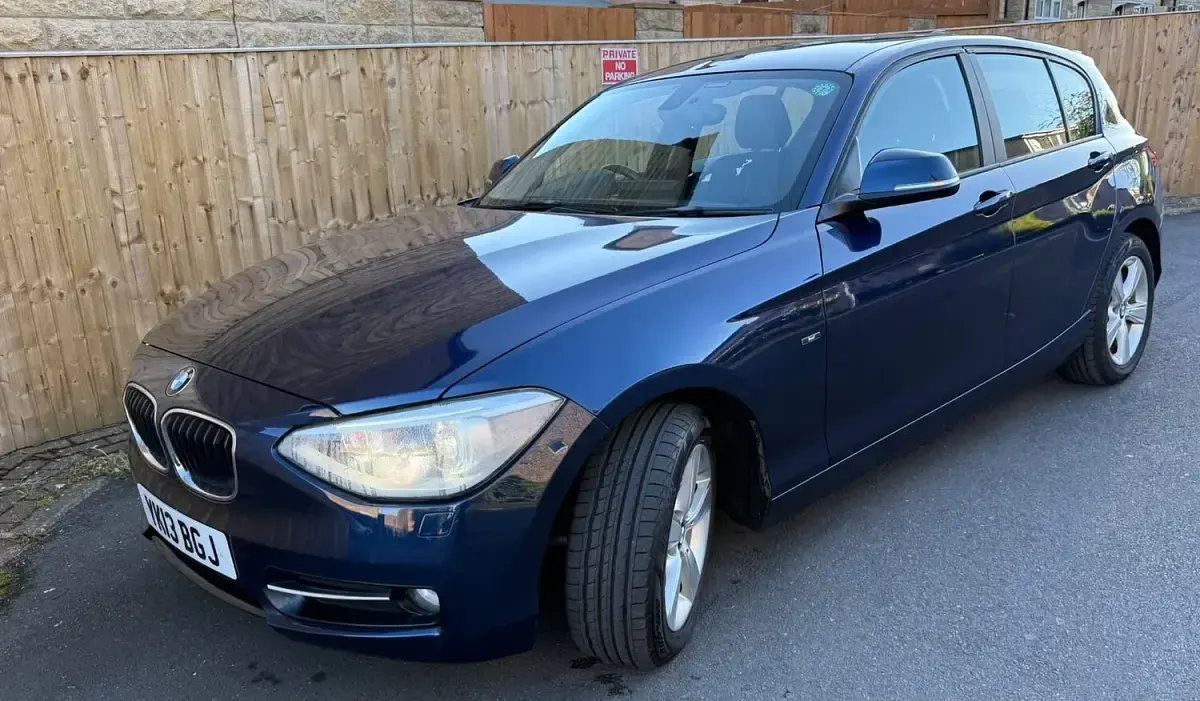 Used BMW 116 Sport Line 2013 Blue Hatchback
