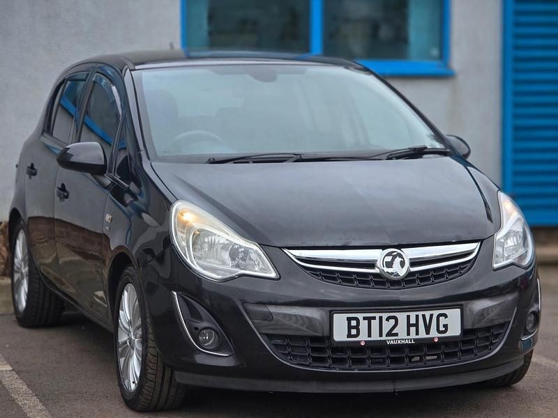 Used Vauxhall Corsa 2012 Black Hatchback