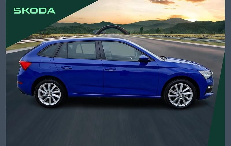 Used Skoda Scala SE L 108 HP (79 kW) 2023 Blue Hatchback