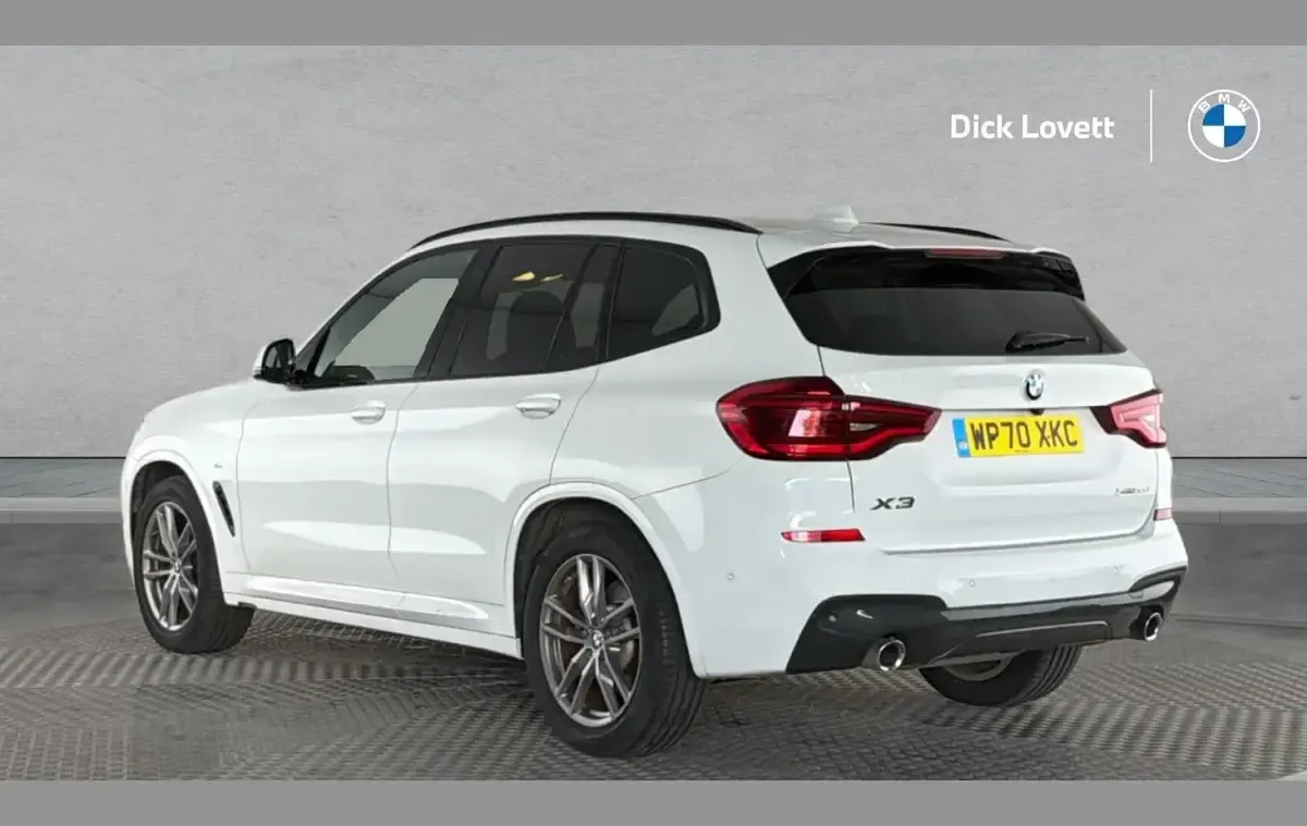 Used BMW X3 M Sport 292 HP (214 kW) 2020 White SUV