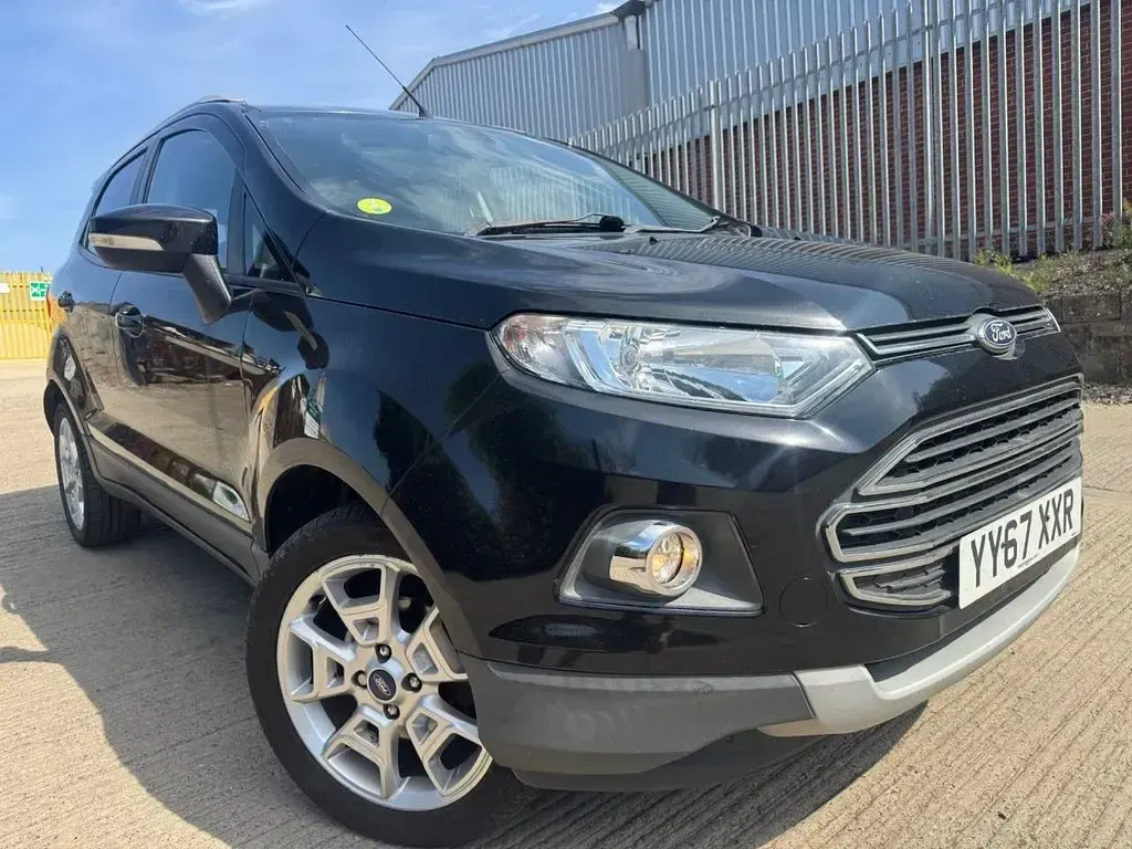 Used Ford Ecosport Titanium 95 HP (69 kW) 2017 Black SUV