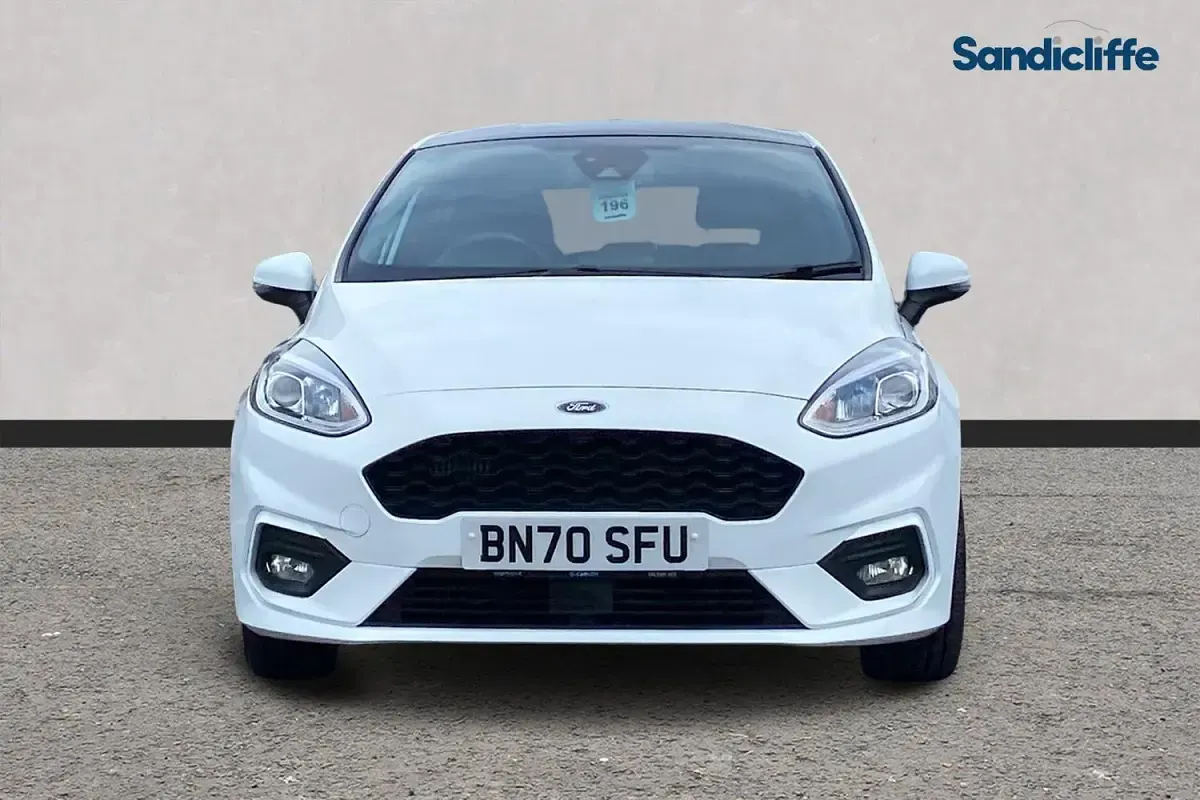 Used Ford Fiesta ST-Line 125 HP (91 kW) 2020 White Hatchback
