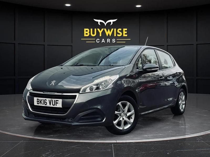 Grey Used 2016 Peugeot 208 Active Hatchback | £4,495 (Good price) - Image 1/4