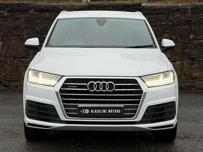 Begagnad Audi Q7 S-Line 218 HK (160 kW) 2016 Vit SUV