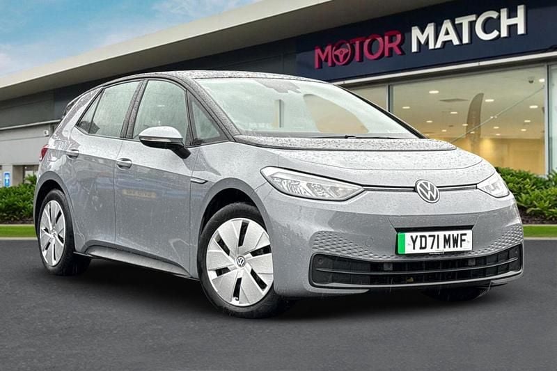 Grey Used 2021 VW ID.3 Pure Hatchback | £12,950 (Fair price) - Image 1/4