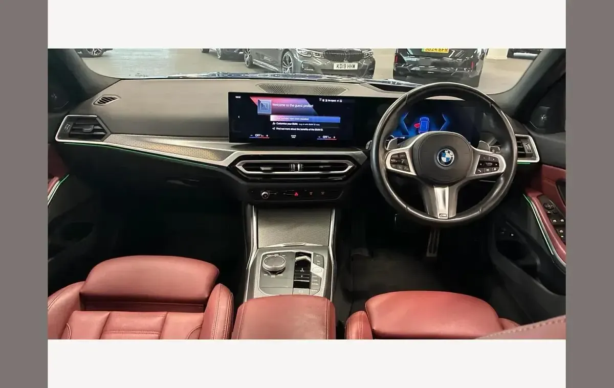 Used BMW 330e M Sport 292 HP (214 kW) 2023 Blue Estate