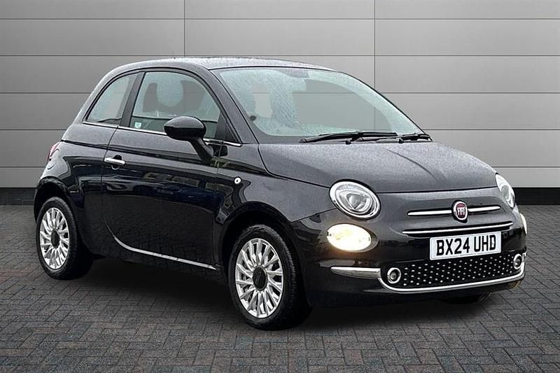 Black Used 2024 Fiat 500 Hatchback | £11,400 (Fair price) - Image 1/3