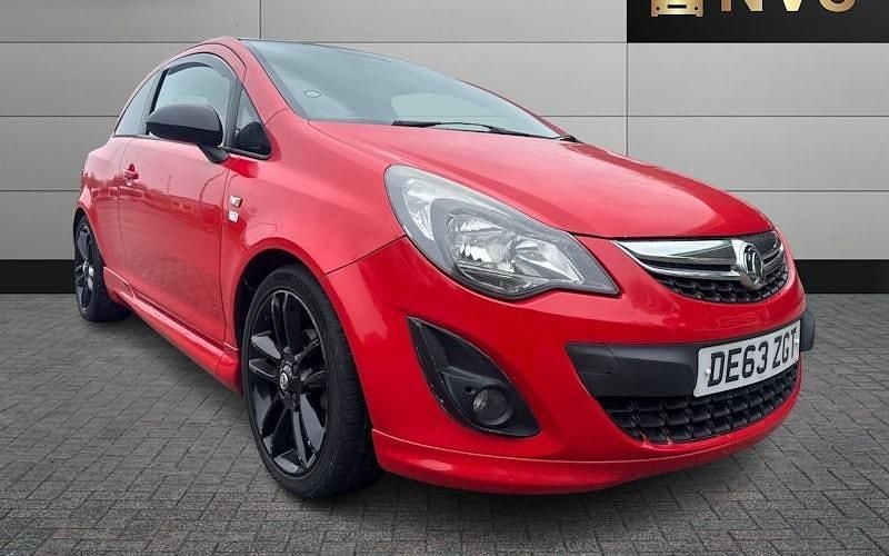 Used Vauxhall Corsa Edition 86 HP (63 kW) 2013 Red Hatchback