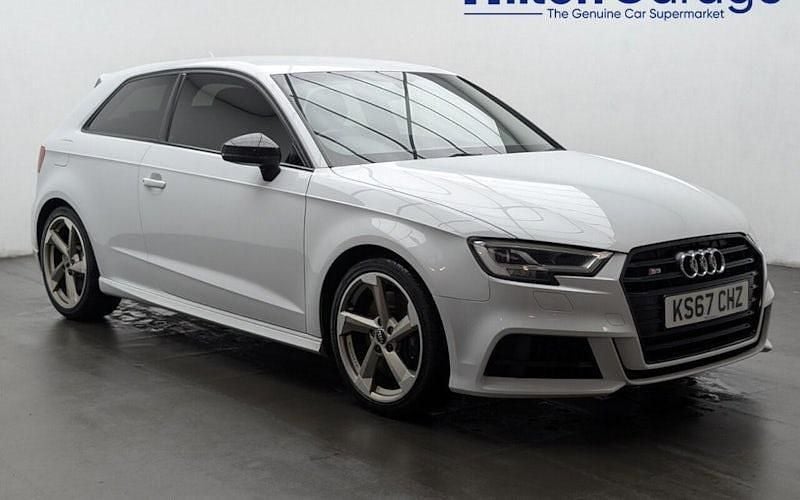 Used Audi S3 Sportback Black Edition 310 HP (228 kW) 2017 White Hatchback