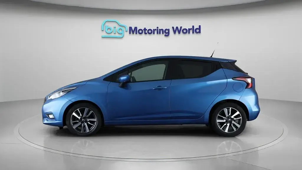 Usado Nissan Micra S 100 HP (73 kW) 2020 Azul Citadino
