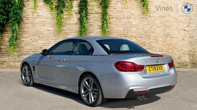 Used BMW 420 M Sport 181 HP (133 kW) 2019 Silver Cabriolet
