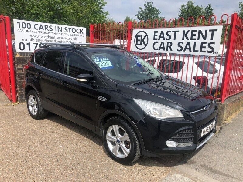 Black Used 2014 Ford Kuga Zetec SUV | £4,500 (A bit pricey) - Image 1/4