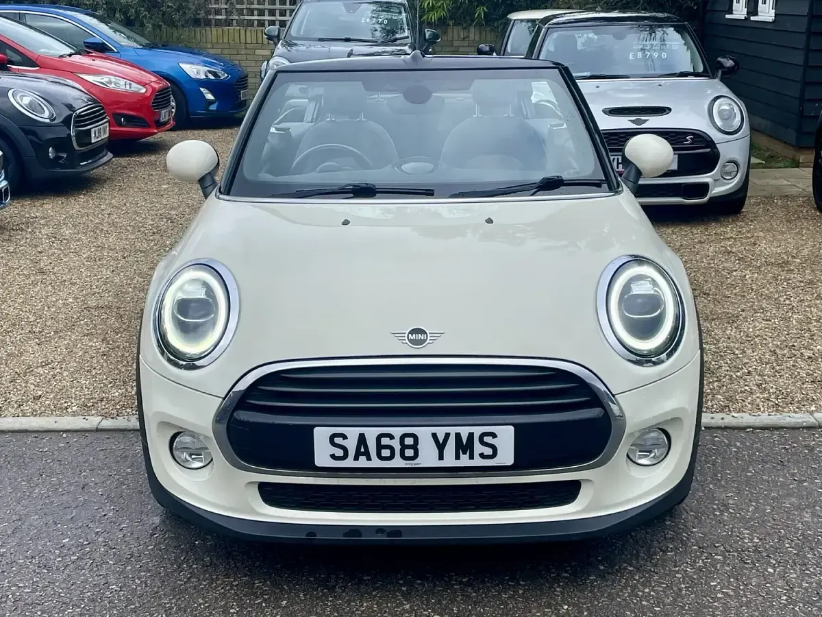 Used Mini Cooper Cabriolet 2018 White Cabriolet