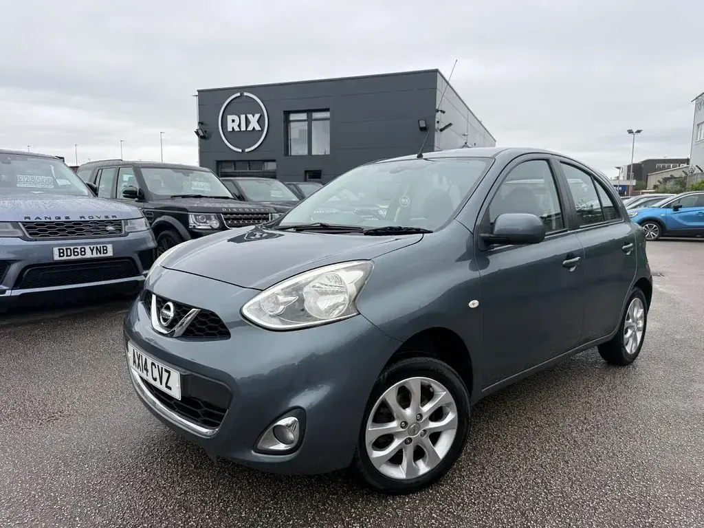Used Nissan Micra Acenta 80 HP (58 kW) 2014 Grey Hatchback