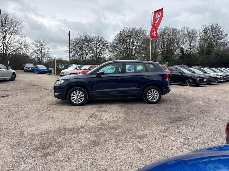 Used Seat Ateca Ecomotive 113 HP (83 kW) 2017 Blue SUV