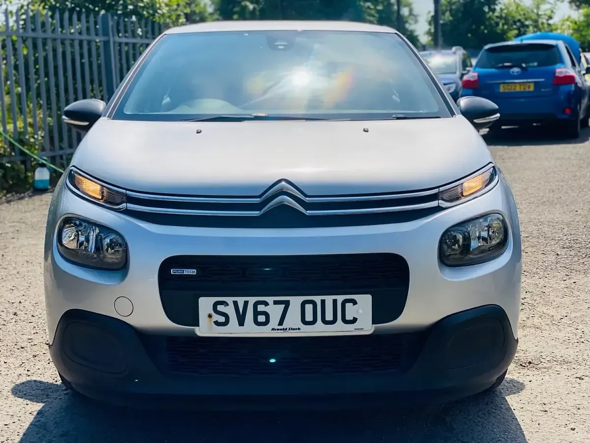 Used Citroën C3 PureTech 2017 Silver Hatchback
