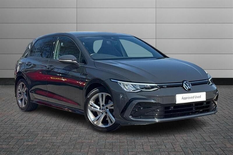 Urano grey Used 2022 VW Golf VIII R-line Hatchback | £21,295 (Fair price) - Image 1/4