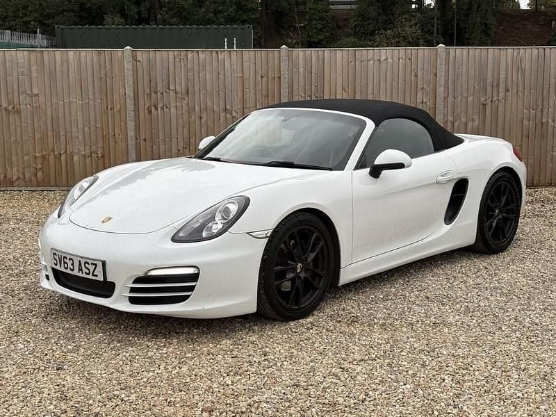 Used Porsche Boxster 265 HP (194 kW) 2013 White Cabriolet