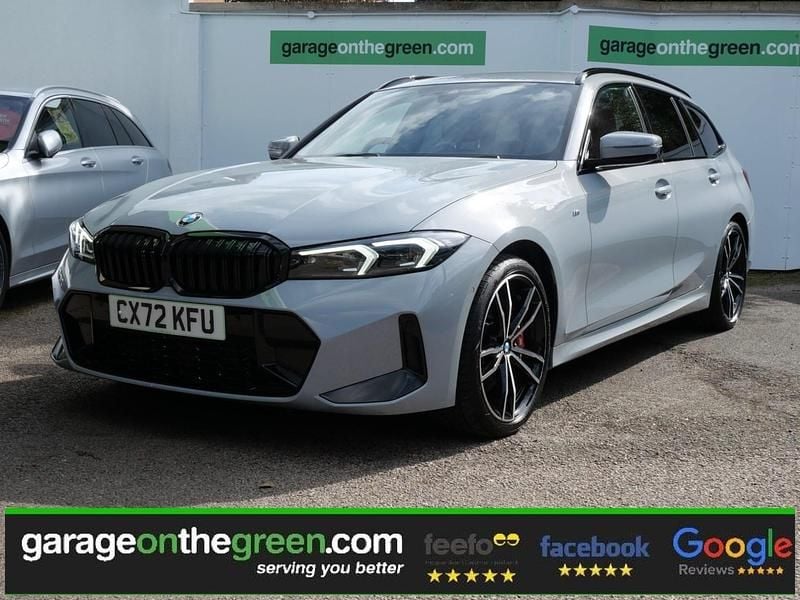 Brooklyn grey metallic Used 2022 BMW 320 M Sport Estate | £29,995 (Expensive) - Image 1/4
