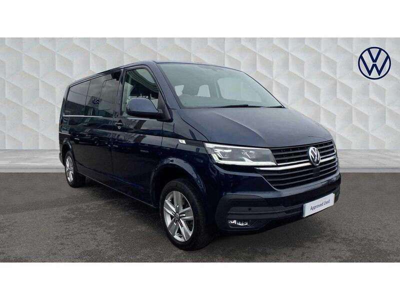 Blue Used 2021 VW T6.1 Highline Van | £29,700 (Expensive) - Image 1/4