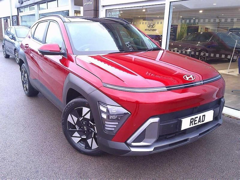 Red New 2025 Hyundai Kona Ultimate SUV | £28,988 (Good price) - Image 1/4