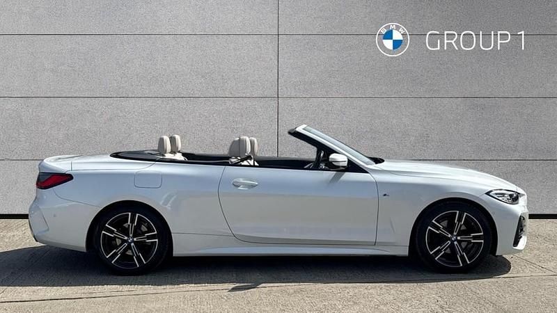 Used BMW 420 M Sport 181 HP (133 kW) 2022 White Cabriolet