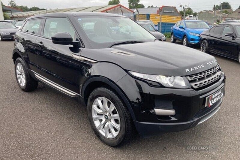 Black Used 2015 Land Rover Range Rover evoque Pure Coupe | £8,995 (Fair price) - Image 1/1