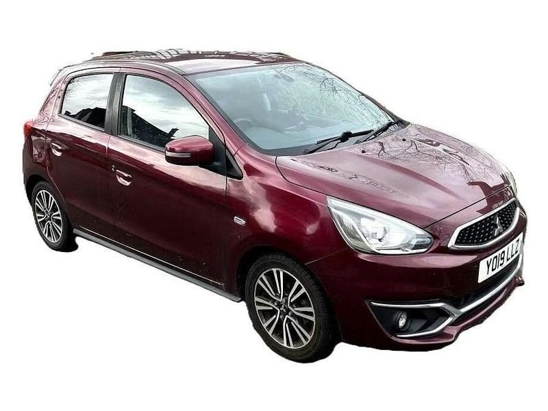 Used Mitsubishi Mirage 79 HP (58 kW) 2019 Mauve/purple Hatchback