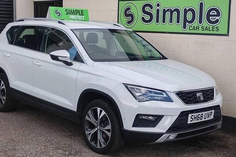 Used Seat Ateca SE Technology 115 HP (84 kW) 2018 White SUV