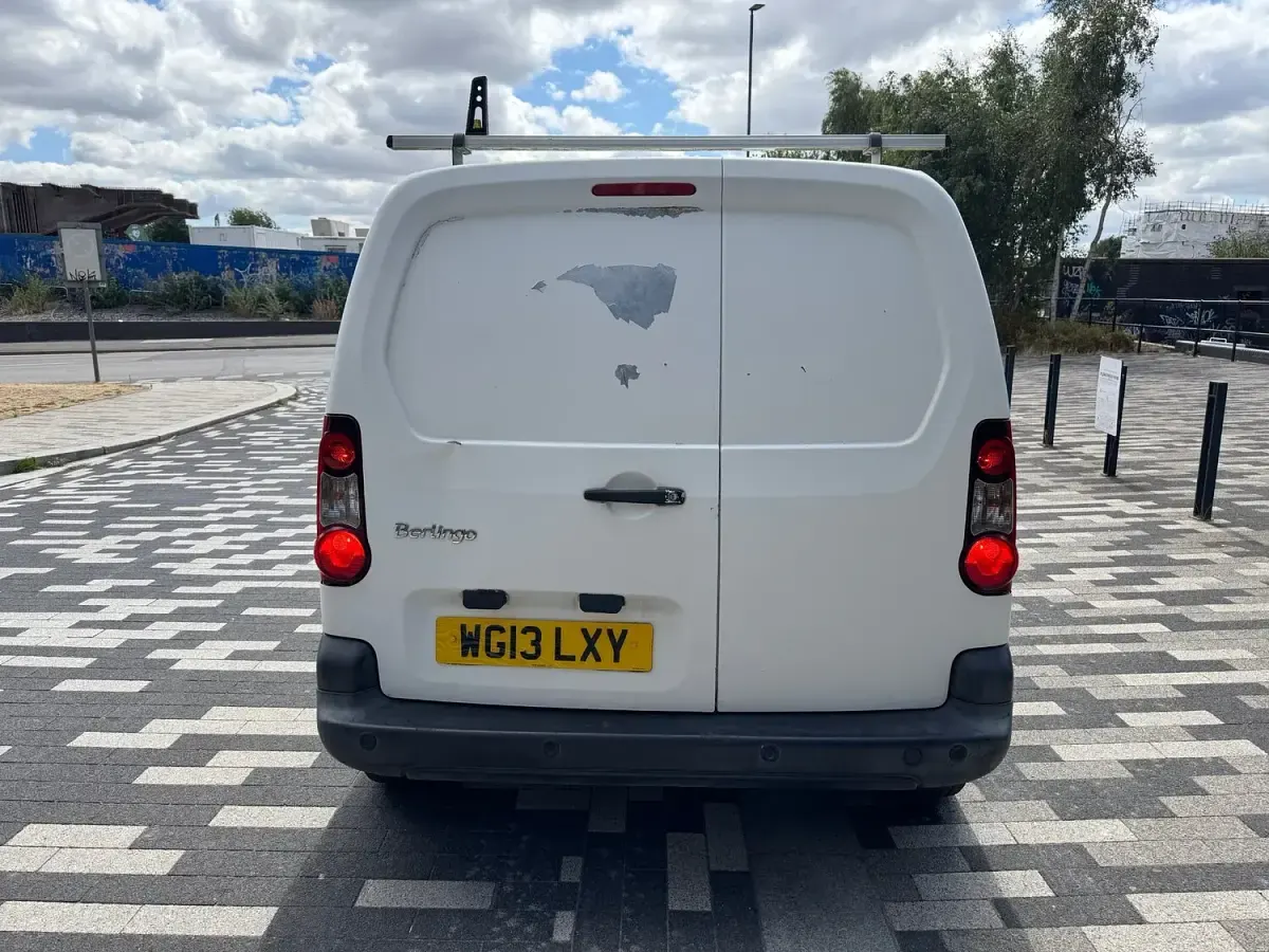 Used Citroën Berlingo 75 HP (55 kW) 2013 White MPV