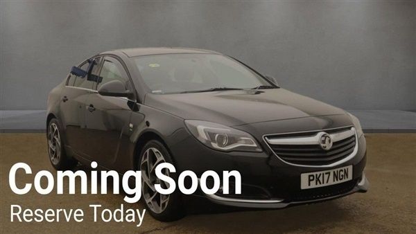 Black Used 2017 Vauxhall Insignia SRi Hatchback | £6,749 (Good price) - Image 1/1