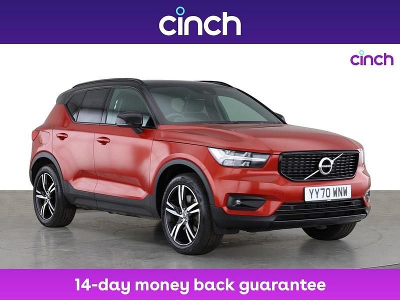 Red Used 2021 Volvo XC40 R-Design SUV | £22,399 (Fair price) - Image 1/3