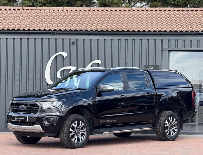 Black Used 2021 Ford Ranger Wildtrack Pickup | £15,290 (Fair price) - Image 1/4