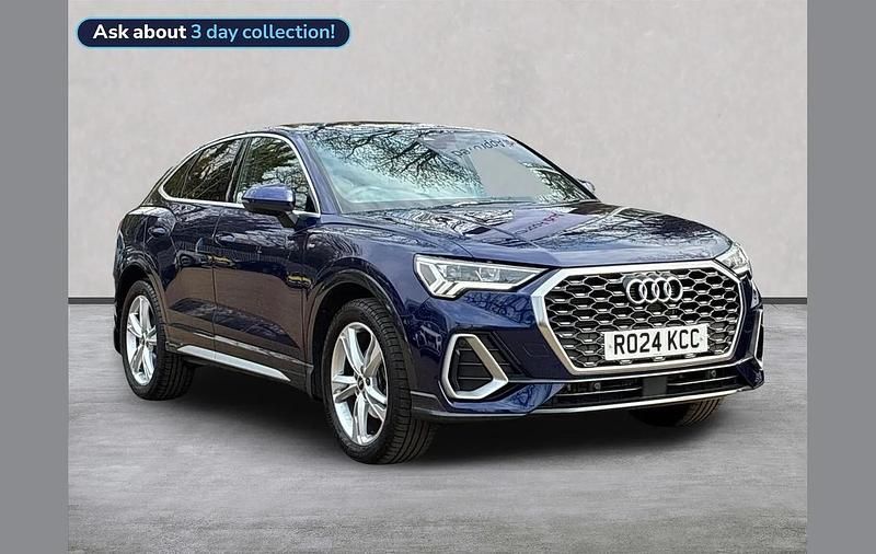 Used Audi Q3 S-Line 150 HP (110 kW) 2024 Blue SUV