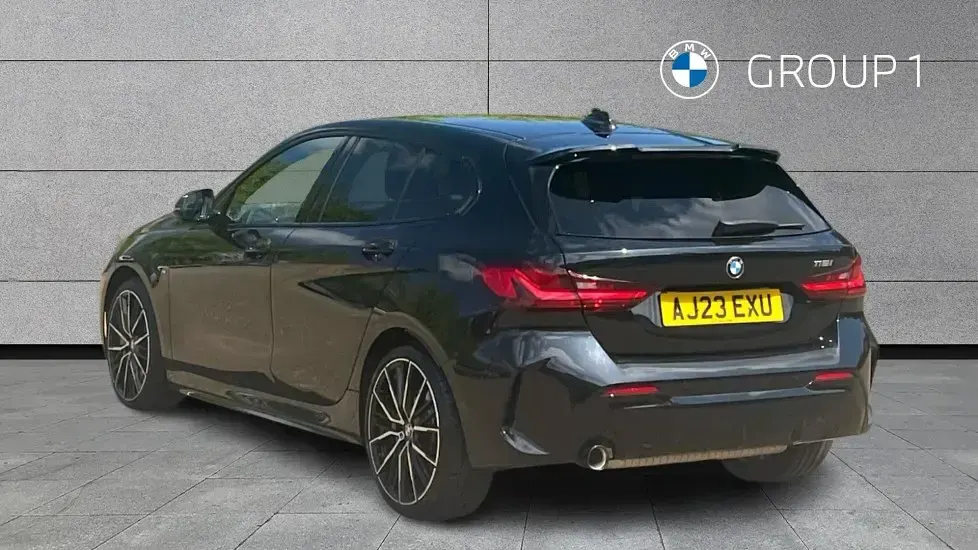 Used BMW 118 M Sport 136 HP (100 kW) 2023 Black Hatchback