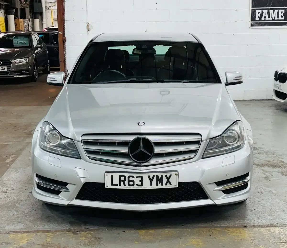 Used Mercedes C250 AMG 2013 Silver Sedan
